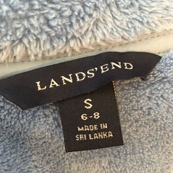 Landsend Zip up Sweater/Jacket Small - Picture 5 of 6